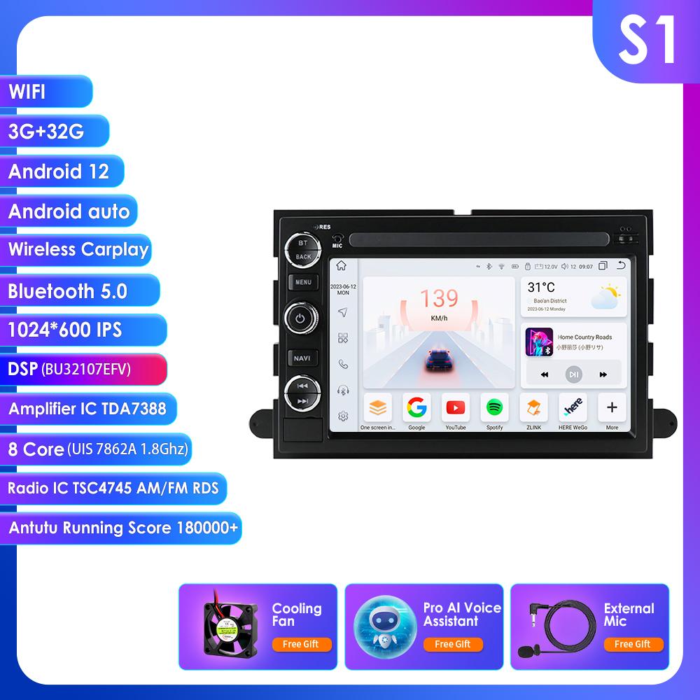 OSSURET Видеоплеер GPS Интеллектуальный RDS Carplay 4G для Buick Enclave GMC Yukon Chevrolet Silverado Impala Автомагнитола Мультимедиа 2din Android Автомагнитола