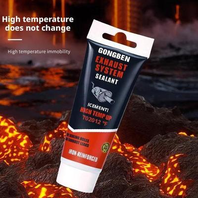 1 шт. Высокотемпературный клей для ремонта выхлопной трубы для мотоцикла, автомобиля, герметик для сварки выхлопной трубы, клей для ремонта утечек для хвостовой трубы K6Y2