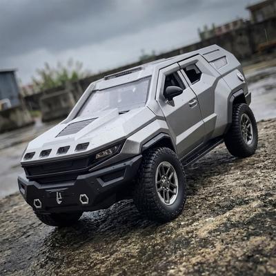 1:24 Rezvani Vengeance Бронированный Автомобиль Сплав Металл Литой Модель Машины Настольные Украшения Дисплей День Рождения Дом Модные Украшения