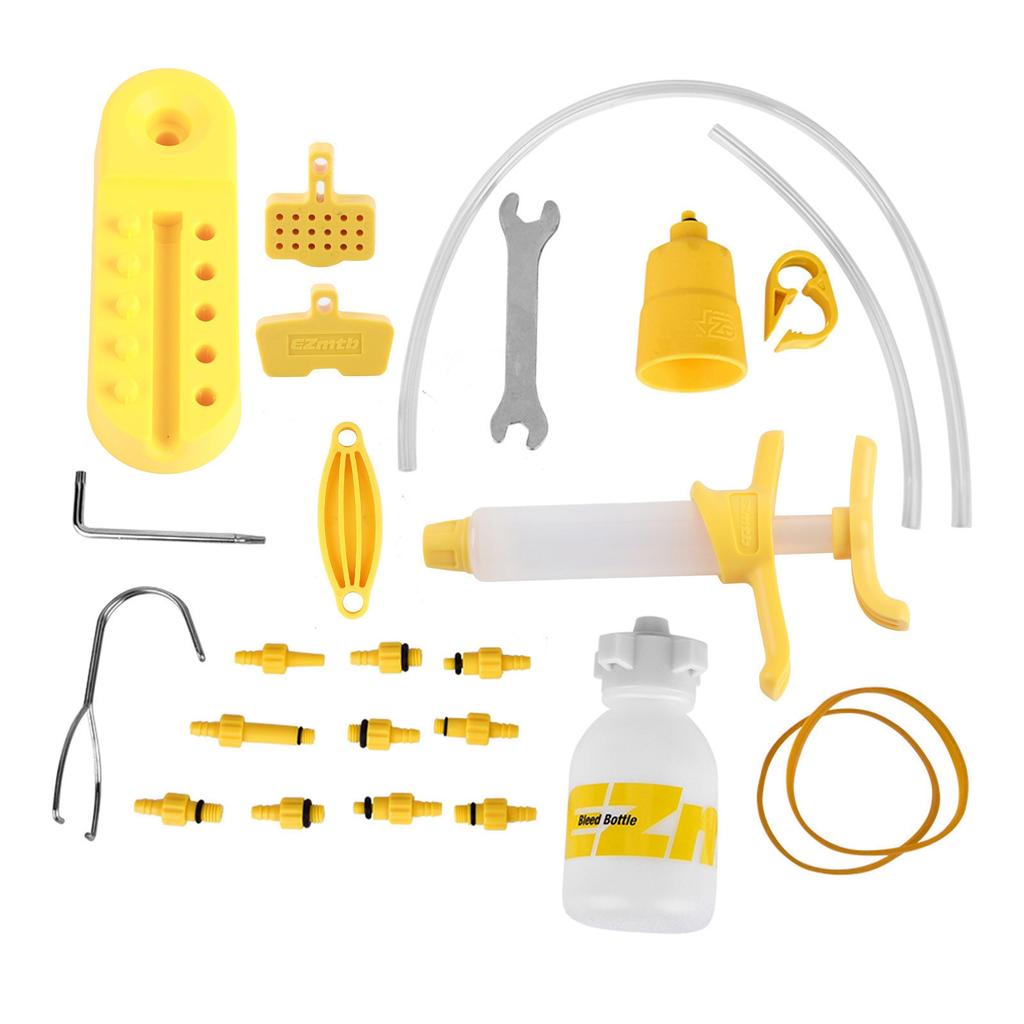 Hydraulic Bicycle Bike Disc Brake Mineral Oil Bleed Repair Tool Kit