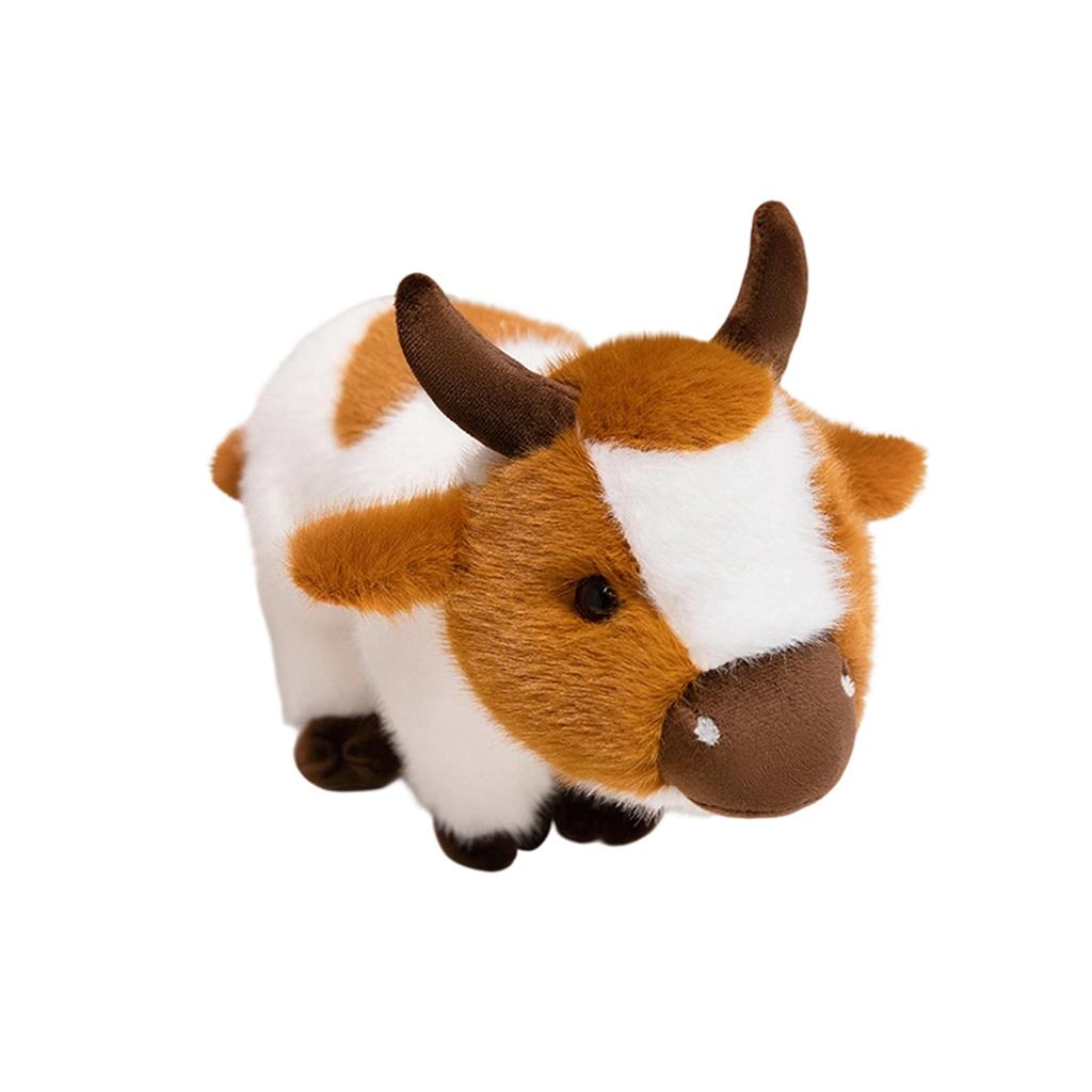 Cow Doll Plush Toy Simulation Cow Doll Cloth Doll Ornament Children's Birthday Gift