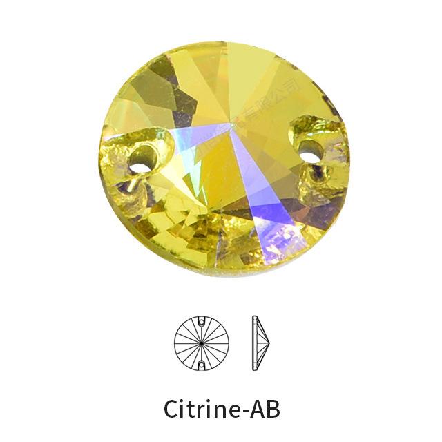 Hand Sewn Drill Flat Buckle, Special-Shaped Ab Color Crystal Glass Round Satellite Diy Clothing Wedding Rhinestone Jewelry Accessories