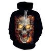 Весенне-осенняя толстовка с капюшоном в готическом стиле, мужская толстовка в стиле хип-хоп, тонкая джинсовая куртка с 3D принтом, пуловер с длинными рукавами и капюшоном с черепом