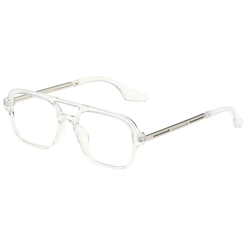 Small Frame Square Sunglasses Woman Brand Designer Fashion Luxury Sun Glasses Female Vintage Hollow Leopard Blue