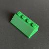 Compatible With Building Block 3037 Small Particles Puzzle Building Block Spare Parts 2X4 Beveled Bricks, Long Slope Replenishment