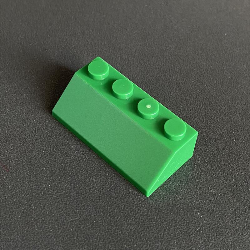 Compatible With Building Block 3037 Small Particles Puzzle Building Block Spare Parts 2X4 Beveled Bricks, Long Slope Replenishment