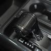 Gear Shift Knob Cover Trim Carbon Fiber Style Fits for Ford F150 F-150 2021-2023