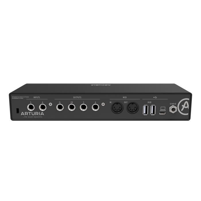 Interface audio - ARTURIA - Minifuse4 - Auto-alimenté - Alimentation fantôme 48V - Compacte 250x85x43mm