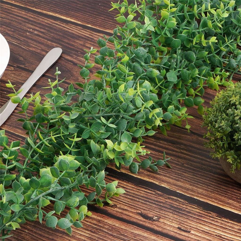 3 Pack Artificial Garland Artificial , Faux Vines Garlands Green Garlands Fake Hanging Leaves Home Decor