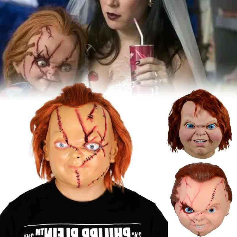 Terror Play Childs Cosplay Latex Mask Halloween Party Stage Gift Performance