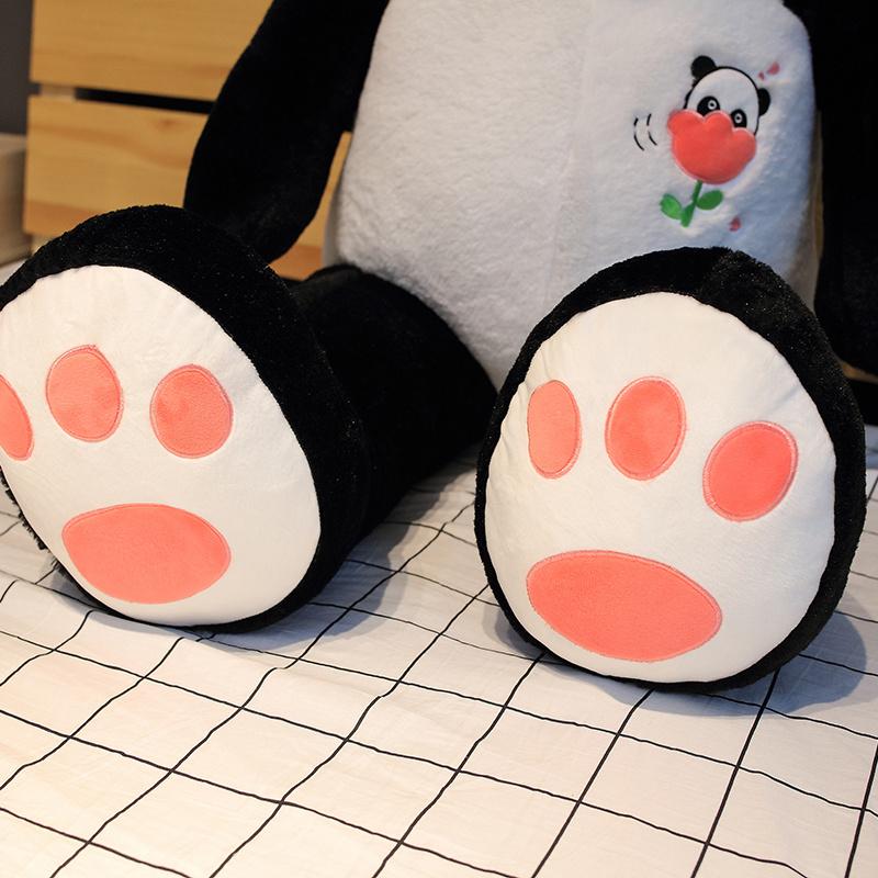 Милая большая кукла панда плюшевая игрушка животные подушка подарки на день рождения и Рождество для детей мультяшные игрушки большая подушка на кровати