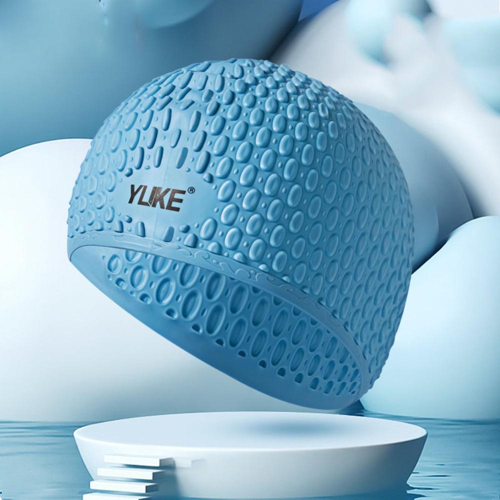 Быстросохнущая силиконовая шапочка для плавания однотонная шапочка для плавания детская шапочка для плавания бассейн