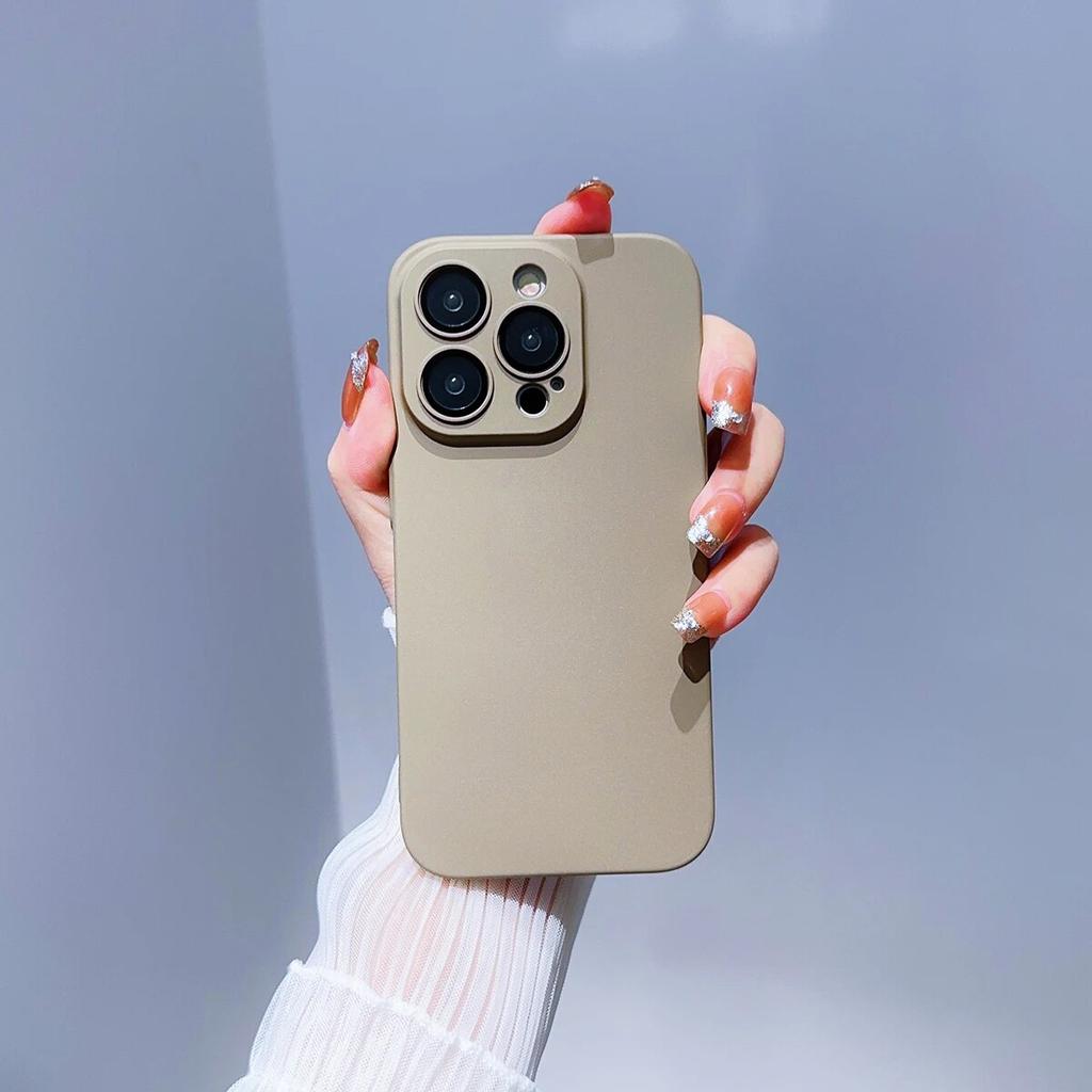 Простые жесткие задние чехлы ярких цветов для iPhone 15 14 13 12 11 Pro Max Plus противоударные чехлы для защиты линз с полным покрытием
