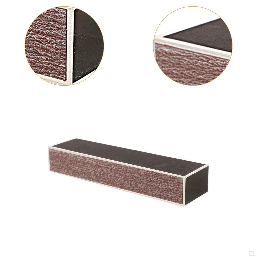 Шлифовальный брус для выравнивания ладов гитары, бас-выравниватель, 5,91x1,5x0,98 дюйма, инструмент для ремонта гитарных мастеров