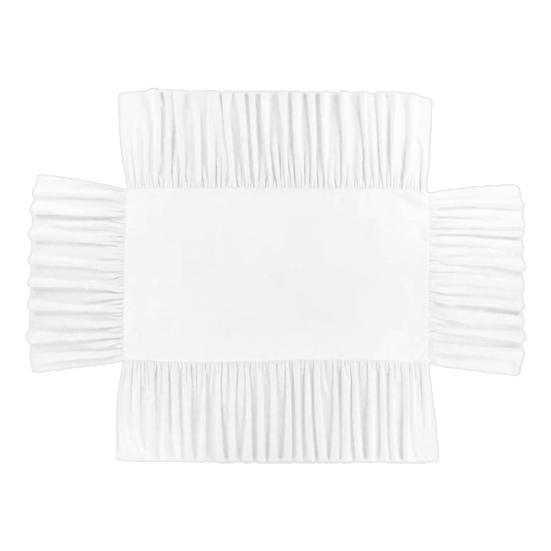 Пылезащитный чехол для кровати, простая установка, юбка для детской кроватки, мягкая эластичная юбка для постельного белья для детской кроватки для спальни