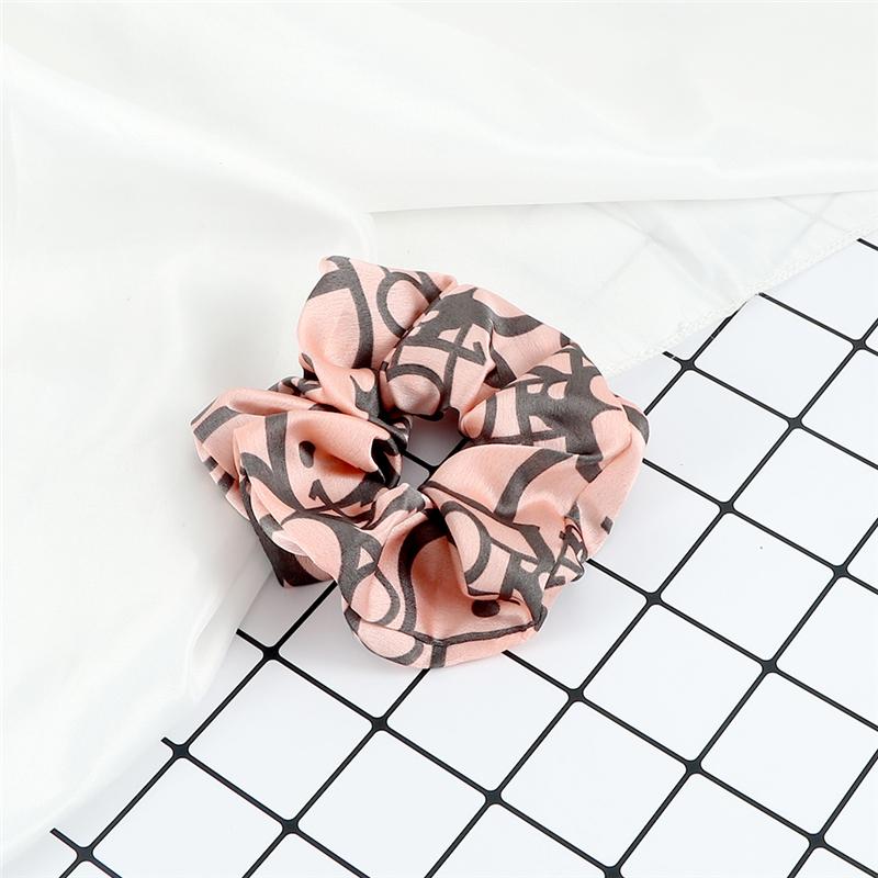 60 Styles Women Girls Satin Scrunchie Candy Color Hair Ties Rope Elastic Fashion Hair Bands Vintage Simple Hair Accessories Gift