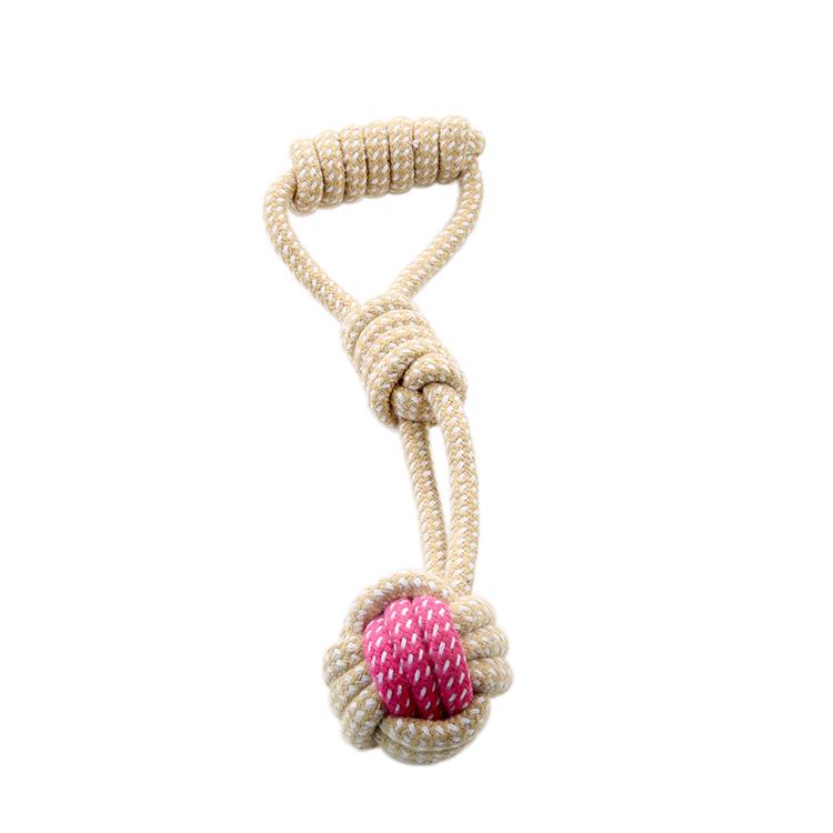 Interactive Dog Rope Toys Bite Resistant Interactive Cotton Rope Chew Toys Suitable for Aggressive Chewers