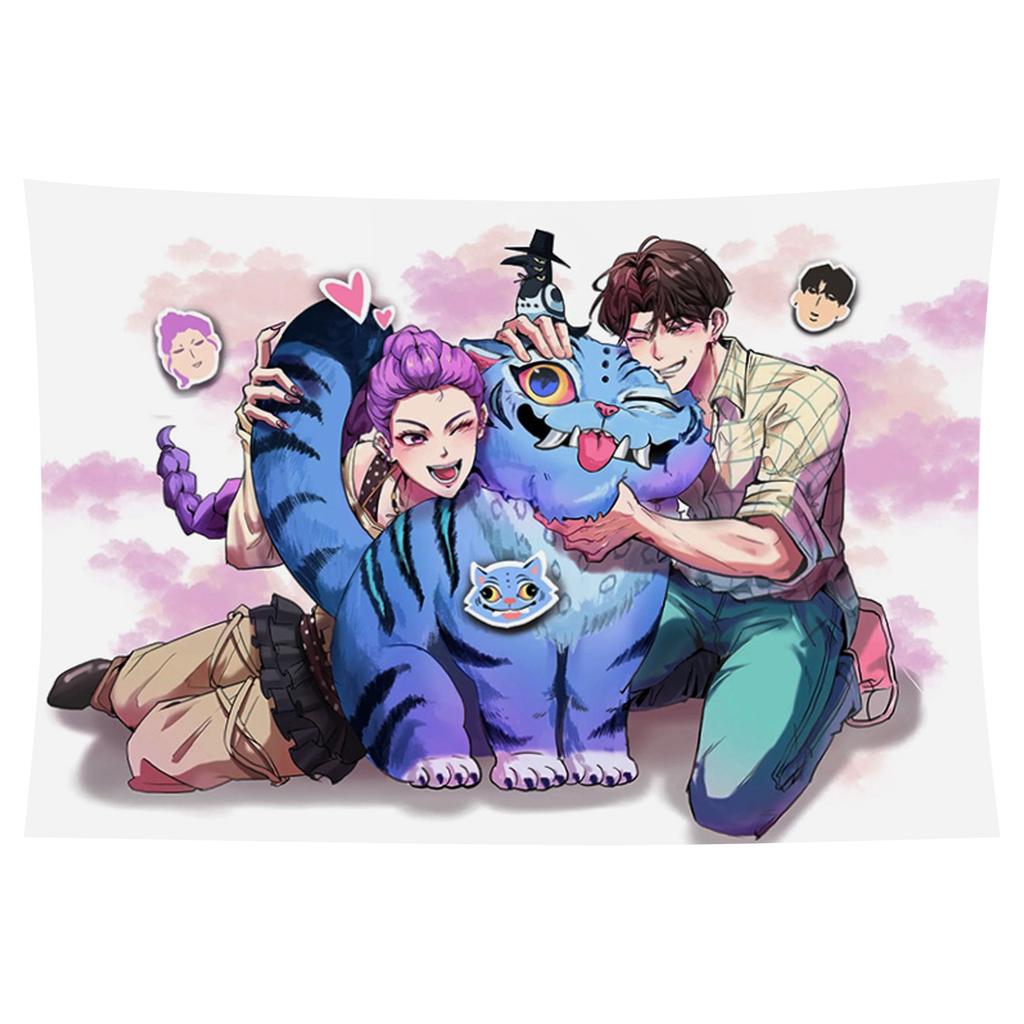 150x200cm Fashionable Printed Hanging Cloth Background Cloth Wide Room Background Decorative Cloth