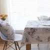 Imanqi Yun Western Butterfly Tablecloth for Elegant American Country Coffee Table