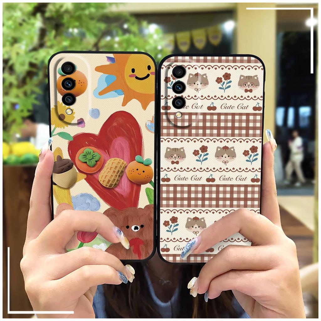 Мягкий чехол Полная защита Чехол для телефона для Wiko T50 Грязеотталкивающий Модный дизайн Ударопрочный Водонепроницаемый Задняя крышка Граффити Милый