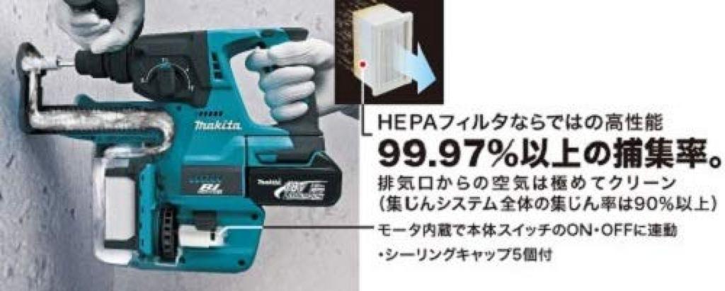 Makita HR244DZK Cordless Hammer Battery Charger Sold Separately Drill, 18V, 24mm, Chiselable, SDS+,
