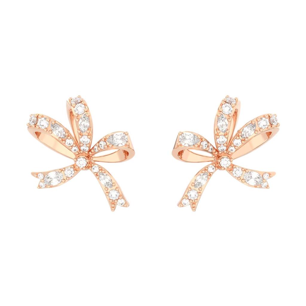 Previous Season Hyperbola bow stud earrings