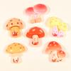 6 шт./компл. трехмерное оригинальное украшение в форме гриба с милым магнитным присоской с рисунком из мультфильма для украшения дома