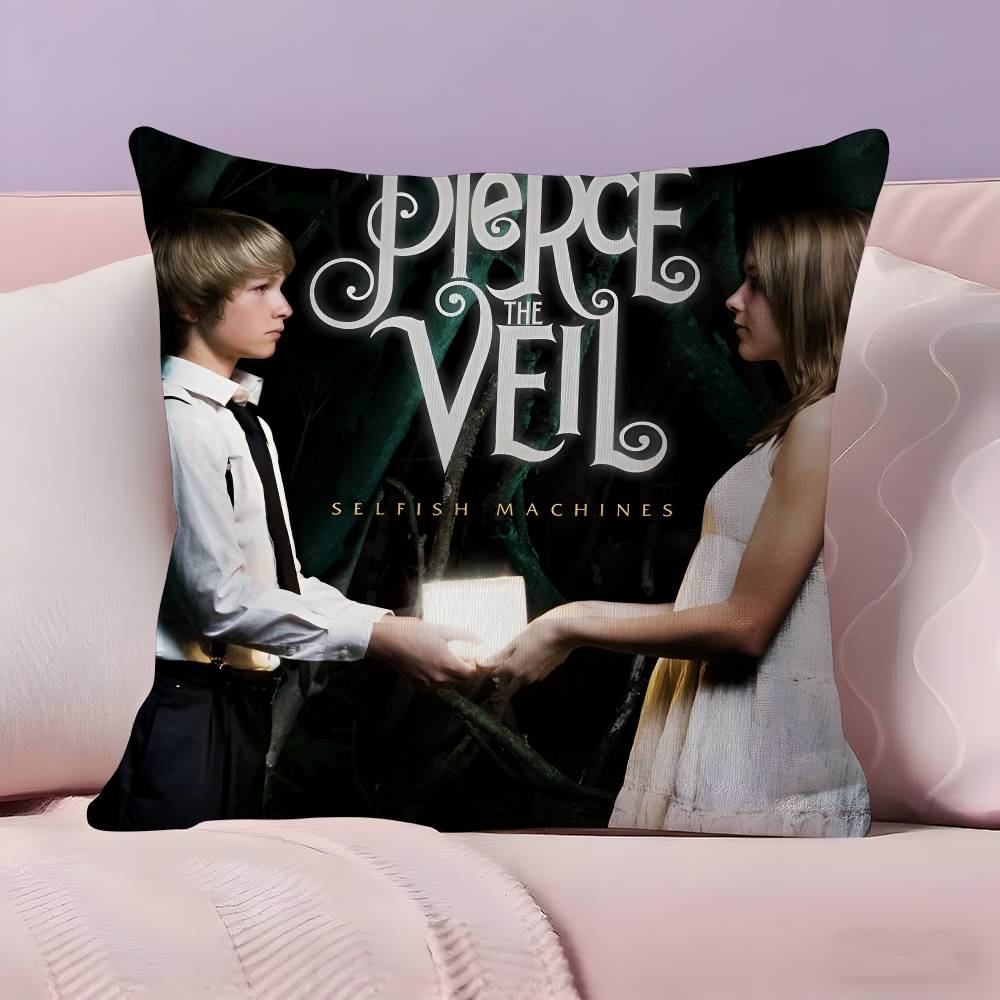 Наволочка American Rock P-Pierce The Veil из ультрамягкой, приятной на ощупь ткани, обеспечивающей комфорт, как на облаке, и со скрытой молнией.