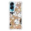 Honor 90 Lite Case On For Funda Honor 90 Lite CRT-NX1 Cover Glitter Dynamic Liquid Case For Huawei Honor90 Lite Phone Case Etui