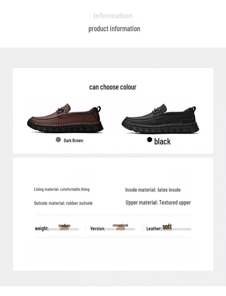 Мужские кожаные мокасины широкой посадки, Business Casual, мягкая подошва, большие размеры 45-46