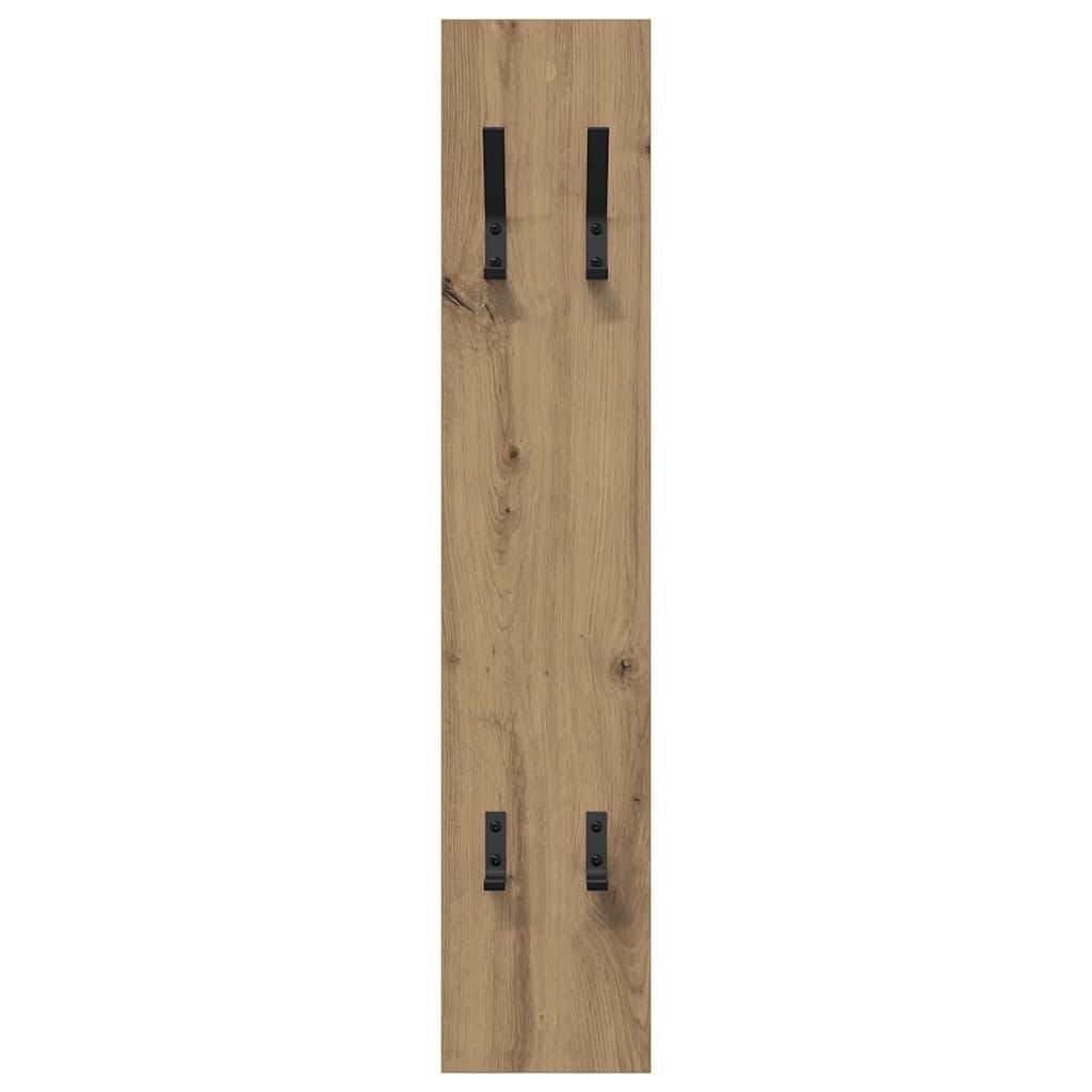 Wall mounted nightstand Artisan Oak 20 x 1.5 x 100 cm