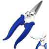 Powerful All-Purpose Scissors, Industrial Scissors, Electrician's Scissors, High-Hardness Stainless Steel Scissors for Branches, Cloth, Electric Cords