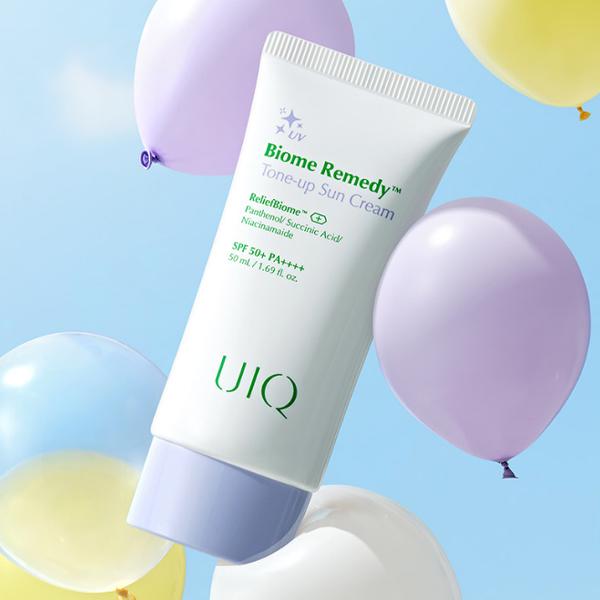 UIQ Biome Remedy Tone-up Sun Cream SPF 50+ PA++++ 50ml