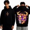Bleach Oversized Hoodies Men Women Streetwear Y2k Sweatshirt Anime Graphic Hoodies Fleece Warm Tracksuit Casual Loose Female Male Clothing