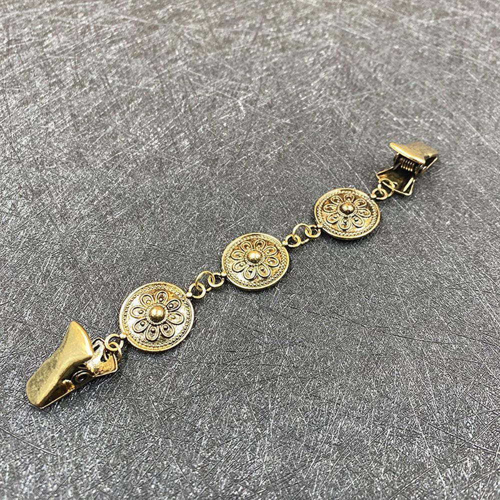 Практичная мода Женское платье Декор Сплав Материал Ретро Застежка для одежды Застежки для одежды Зажимы для кардигана Зажимы для ткани