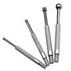 4pcs Telescoping Small Hole Gauge Set Full Round Spherical Shaped Hardened Bore Gauge Round