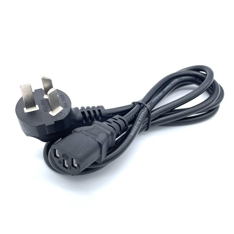 25-Pack US Standard C13 AC Power Cords for Computers, Monitors, Projectors, and Appliances