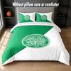 Дизайн Celtic FC Комплект постельного белья 1 пододеяльник + 2 наволочки Мягкое дышащее домашнее постельное белье