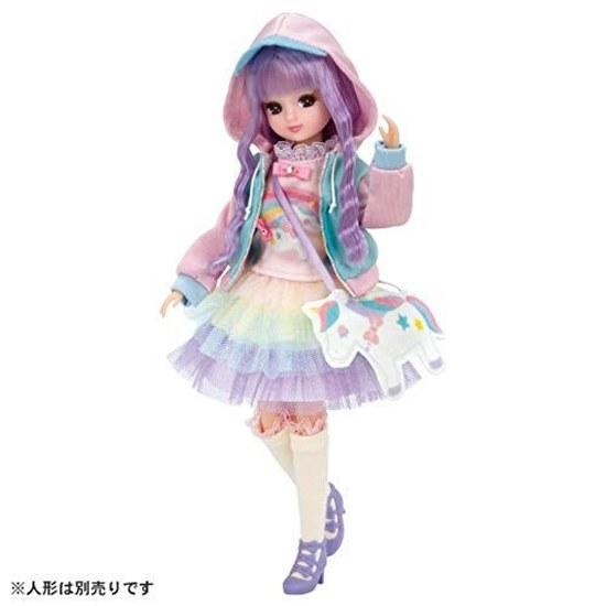 Takara Tomy Licca-chan Dress LW-18 Yumekawa Coordinate Set Dress-up Doll Toy Ages 3 Up Safety Standards Compliant ST Mark Certification Licca