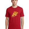 Унисекс футболка с принтом Sliceofpizza 100% хлопок Повседневная летняя одежда