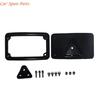 Y4UA Easy to Install 3 Hole Curved License Plate Mount Bracket Stand for Motorcycle Offering Long Lasting