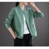 Fashionable and Comfortable Women's Loose-fit Cardigan Baseball Jacket