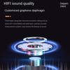 Полностью прозрачная Bluetooth-гарнитура, беспроводные высококачественные мужские наушники-вкладыши