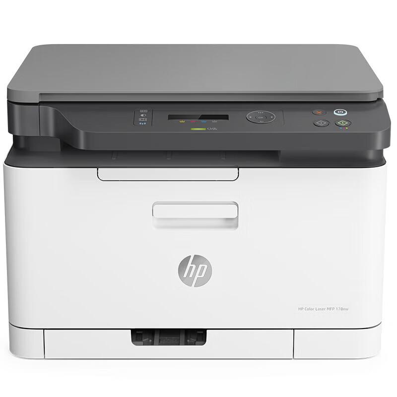 HP Цветное МФУ 178nw Многофункциональный принтер CN вилка (адаптер в комплекте)
