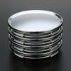 4pcs Universal 63mm Chrome Wheel Center Hub Caps Trim Car Exterior Accessories