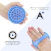 Ithyes Массажная щетка-шампунь для кожи головы для мужчин и спа для головы ручная профессиональная массажная щетка для кожи головы 1 шт., женщины, щетка, (Фиолетовый Синий)