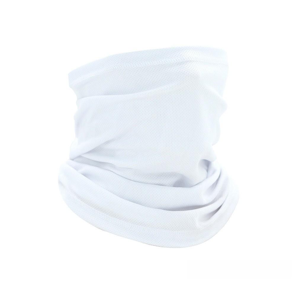 Multifunctional Sunscreen Neck Gaiter Ice Feeling Quick-drying Half Face Mask Breathable Elastic Tube Scarf for Outdoor Sport