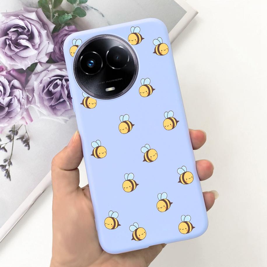 Ударопрочный Чехол Для Realme 11 5G / Realme 11X Чехол На Телефон Модный Девушки Мягкий Силикон Funda Для Realme11 11 X 2023 RMX3785 Coque