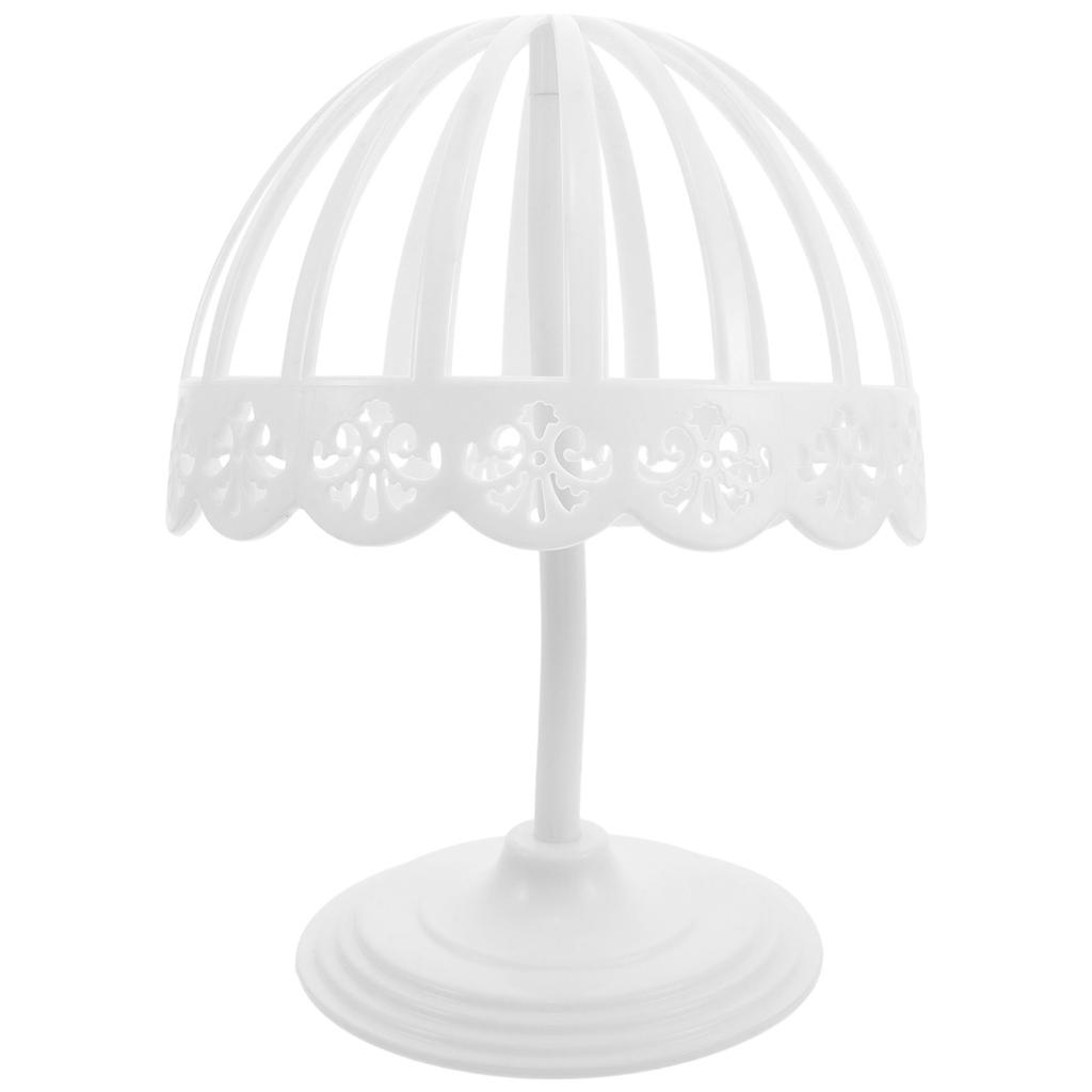 Plastic Dome Shape Hat Holder Stand Desktop Baseball Cap Rack Organizer Hat Display Stand Dome Shape Cap Rack