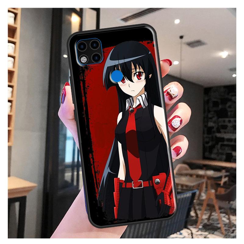Чехол Akame Ga Kill Anime для Redmi 10, чехол для Xiaomi Redmi Note 11 Pro 8 9 10 Pro 8T 9S 10S 9A 9C 9T, чехлы